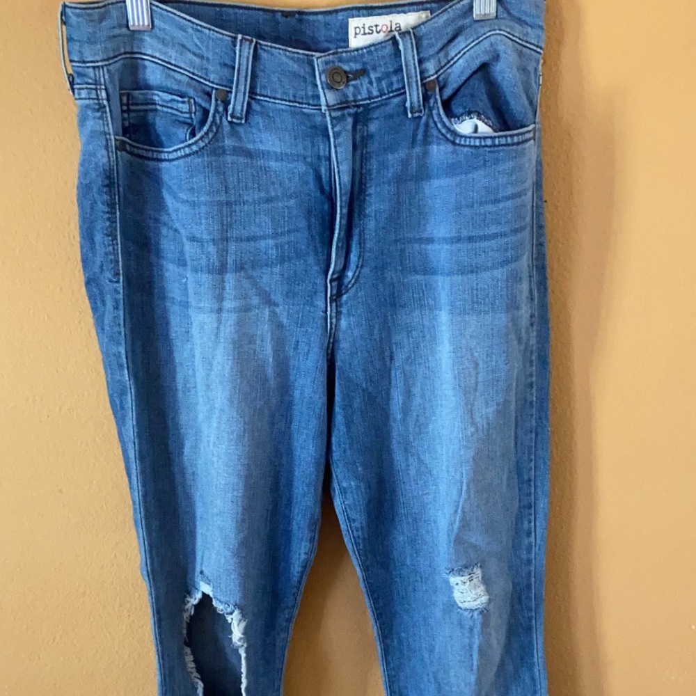 Pistola Distressed Skinny Jean